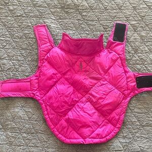 Vibrant Pink Quilted Dog Vest